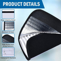 CA Insulated Hose Cover, Reusable Wrap, Duct Vent Cover, AC Pipe Protectors, Home Tool