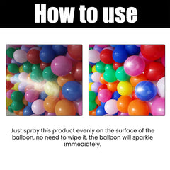Balloon Shiny Spray, Balloon Safety Long-Lasting Gloss Appearance Polishing Brightening Spray