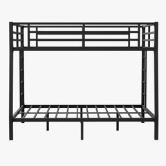 Metal Full XL over Queen Bunk Bed for Teens and Adults,Space-Saving/Noise Reduced/No Box Spring Needed