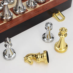 International Chess Metal Chess Folding Set High end Chess Western Chess