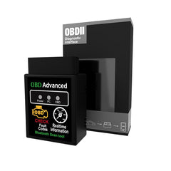 OBD2 HH OBD ELM327 V1.5 Bluetooth OBD2 CAN BUS Check Engine Car Auto Diagnostic Scanner Tool Interface Adapter For Android PC
