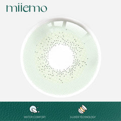 1Pair FDA Certificate Eyes Beautiful Pupil Colorful Girl Cosplay Contact Lenses  EMILY LIGHT GREEN