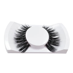 Wispy Volume Long False Eyelashes Women Theatrical Makeup Real Mink Hair 3D Fake Lashes Full Strip Lashes