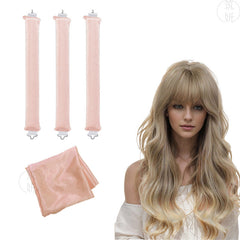 Sleeping lazy heatless hair curler simple big wave bold curling iron