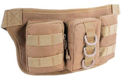 Black Hawk Commandos Waist Bag 3-Sack Portable Waterproof camouflage pack for Travel workout sports outdoor