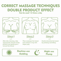 Breast Enhancement, Postpartum Breast Relaxation Firming And Lifting Firm Plump Breast Care Massage Cream