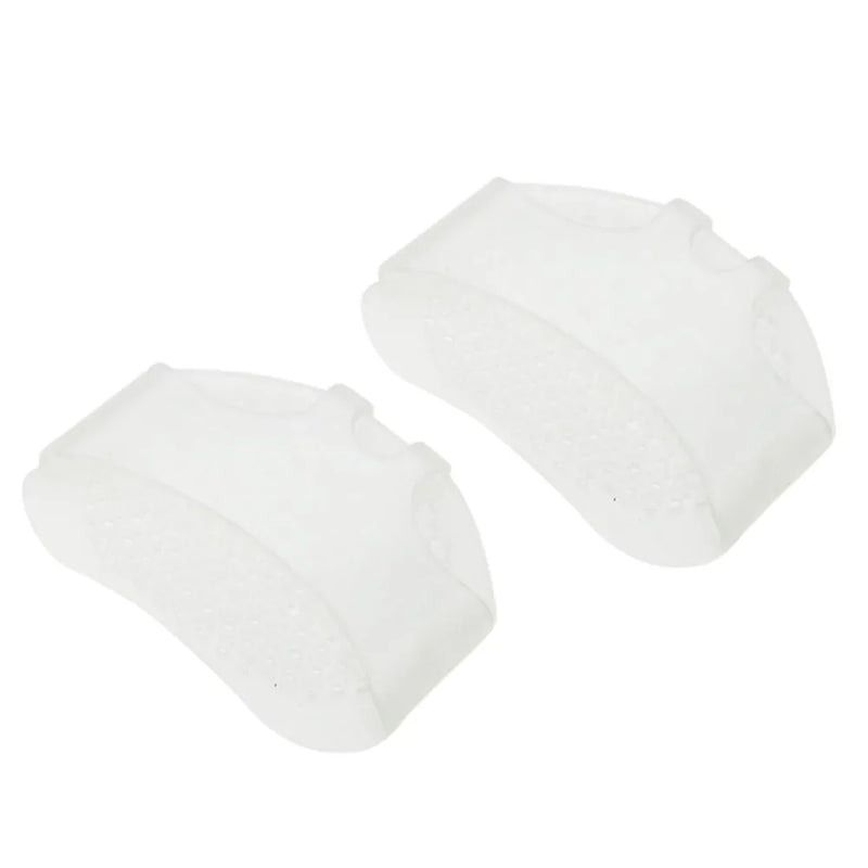 1Pair Silicone heel pad Soft Forefoot Half Yard Pads Invisible High Heel Shoes Slip Resistant Half Yard Pads Foot Care Tools