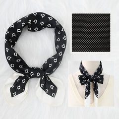 Silk Scarf Women's Sunscreen Beach Imitation Silk Versatile Silk Scarf Neckband