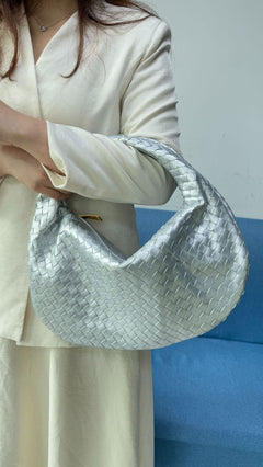 Large size women's woven bag large capacity hand-held armpit bag women's bag