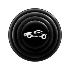 20pcs Universal Branded Silicone Car Door Shock Absorbing Buffers Protector Stickers Bumper, Fluorescent and Blac
