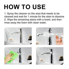 Power Bathroom Foamer, Toilet Tub Wash Basin Tile Decontamination Cleaning Spray