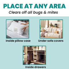 Herbaceous Mite Control Kit Travel Outdoor Camping Home Bedding Clothing Herbaceous Mosquito Repellent Mite Control