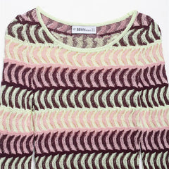 Style Women's Fashion Casual Long Sleeve Fitted Knit Dress
