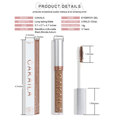 CAKAILA Eyebrow tint matte non smudge coloring long lasting eyebrow styling