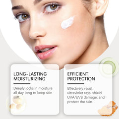 Moisturizing Protective Cream, Summer Outdoor Uv Isolation Protection Refreshing Skin Moisturizing Protective Cream