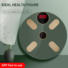 Body Fat Scale Bluetooth Weight Charging Precise Intelligent Electronic Scale Suitable for Household