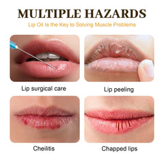 Honey Lip Oil, Reduces Lip Lines Prevents Dryness And Flaking Moisturizing Lip Oil