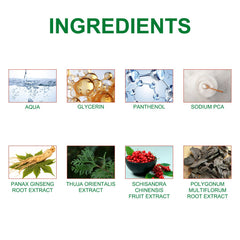 Herbal Black Hair Liquid Polygonum Multiflorum Herb Essence Moisturizing Black Hair Conditioner