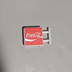Creative refrigerator stickers convenience store lights illuminated magnetic home decorations