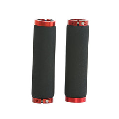 Bicycle Sponge Handle Cover Unilateral Bilateral Locking Mountain Bike Grip Non-Slip Sweat-Absorbing Foam Cotton Handle Gloves