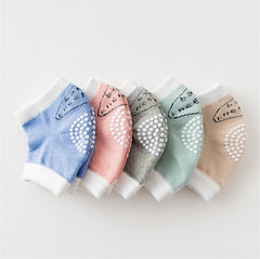 0-18 Months babys Non-slip Baby Kneecap Summer Children's Cotton Knee Pad Baby Crawling Knee Pads Terry Thick Mesh Breathable