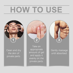 Massage Gel For Men Herbal Moisturizing Body Repair Massage Gel For Men