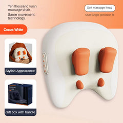 Neck Shoulder Massage Pillow Wireless Electric Car And Home Massager Heating Waist Neck Leg Cervical Shiatsu Kneading Massagers