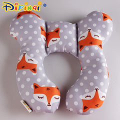 Baby head protection U-shaped pillow stroller fixed head pillow Car seat sleeping protection head and neck pillow