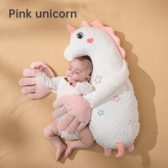 Babycare Soothing Sleep Aid: Anti-Moros Reflex Pillow and Patting Toy