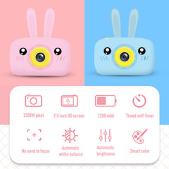 Children Take Photo Camera Full HD 1080P Portable Digital Video Camera 2 Inch LCD Screen Display Children ForKid Learning Study