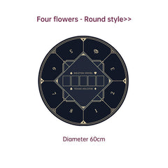 Dezhou playing card pad tablecloth table cushion square round chip rubber cushion playing card table top cushion