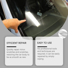 Car Scratch Remover Cloth, Car Paint Scratches Water Stains Cleaning Maintenance Brightening Portable