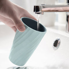 Simple Wash Cup Portable Household Brushing Cup Mouthwash Tooth Bucket Cute Set a Pair Of Couples Mouthwash Cup
