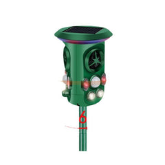 360° Solar Animal Repeller Animal Alarm Intelligent Sensor Cat and Dog Repeller