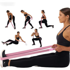 3pcs Resistance Band Buttock Ring Non-Slip Elastic Hip Ring Fitness Squat Resistance Ring Tension Band Set