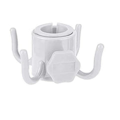 Portable Beach Umbrella Hook: 4-prong, universal for hats, bags, clothes; fits camping/beach umbrellas.