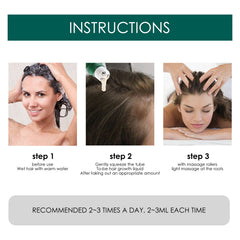 Scalp Essence Ginger Gently Moisturizes And Moisturizes Dry And Dry Hair