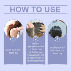 Grey Hair Essence Gentle, Non-Irritating Hair Easy Color Change Moisturizing Soft And Smooth Hair Care Essence
