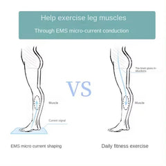 Advanced Shaping Leg Cushion Foot Cushion Foot Massage Home Office EMS Pulse Foot Massager Meridian Unblocker Convenient