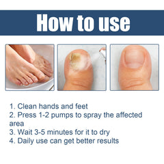 Nail Care Spray Gently Cleans Foot Nails Moisturizing And Brightening Nail Care Spray