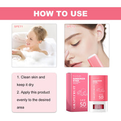 Sunscreen Stick, All Available Light Dry Solid Isolation Protective Cream
