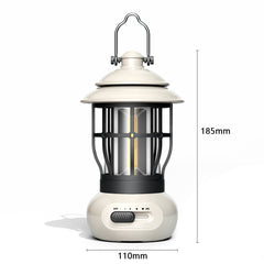 Camping Ligjt Outdoor  Ambience Lighting Camping Light Vintage Horse Light Gift USB Charging Tent Camp Lamp