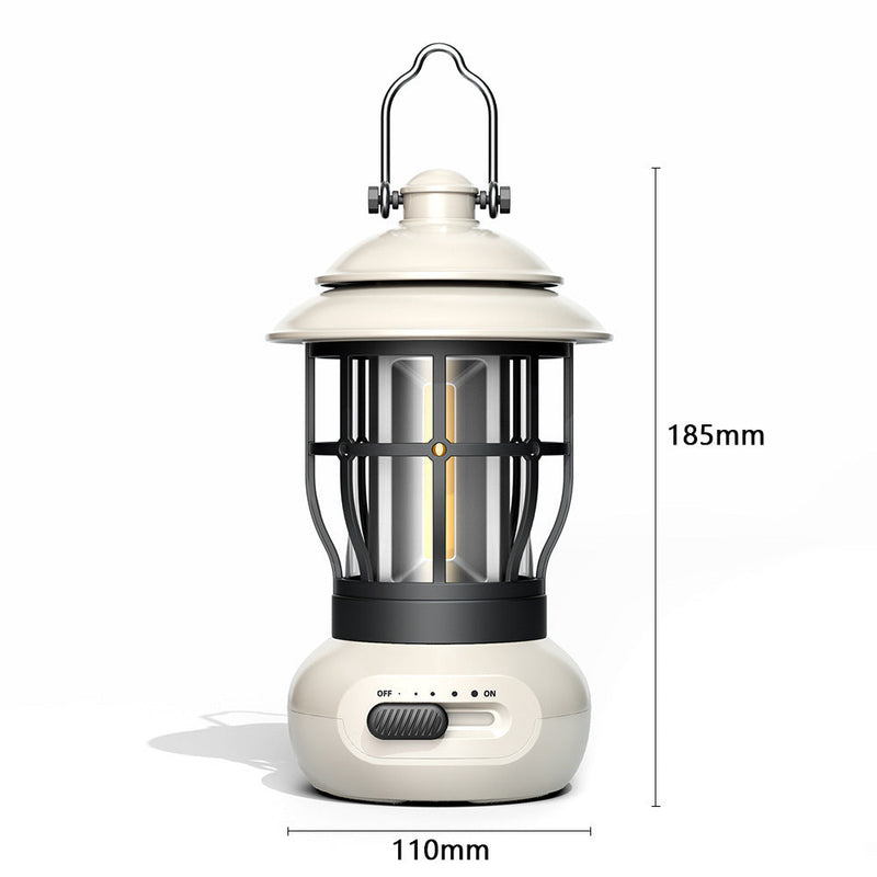Camping Ligjt Outdoor  Ambience Lighting Camping Light Vintage Horse Light Gift USB Charging Tent Camp Lamp