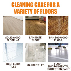 Multi-Effect Floor Cleaner, Gently Clean Floor Tiles Wooden Furniture Stubborn Dirt Stains