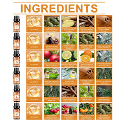 Autumn Aromatherapy Essential Oil, Long-Lasting Warm Fragrance Soft Fragrance Indoor Warm Atmosphere Aromatherapy Essential Oil
