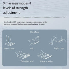 Advanced Shaping Leg Cushion Foot Cushion Foot Massage Home Office EMS Pulse Foot Massager Meridian Unblocker Convenient