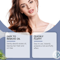 Hair Oil Removal Pomp Powder Oil Control Fluffy, Not Dry, Refreshing, Mild, Natural Light, Not Greasy