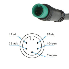 5 - Pin LCD Display Screen for M5 E - bikes: Speedometer & Control Panel, E - bike Accessory