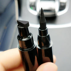 Seal Eyeliner Liquid Pen Quick-Drying Non Smudge Waterproof Eyeliner Double-Ended Eyeliner Beauty Makeup