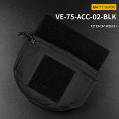 Tactical Hunting Vest with Drop Pouch, for Airsoft & CS, Outdoor Sports